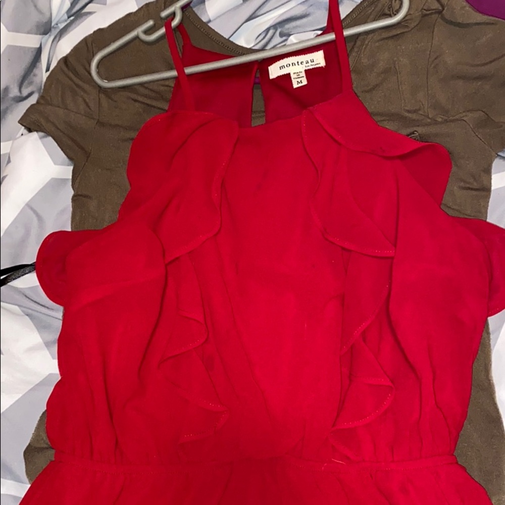 Red dress
